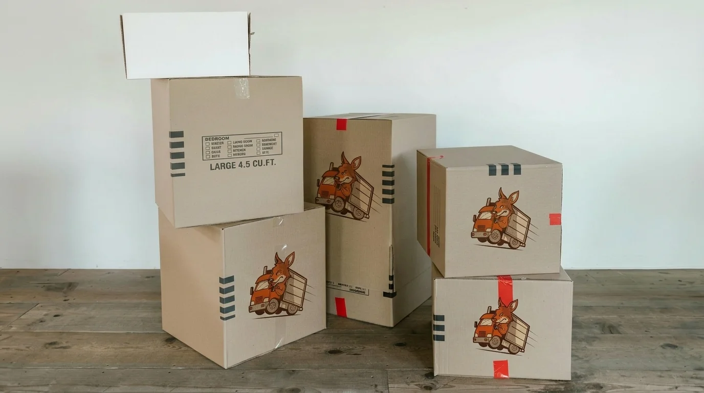 KangPack specialist packing team at work in a Sydney home
